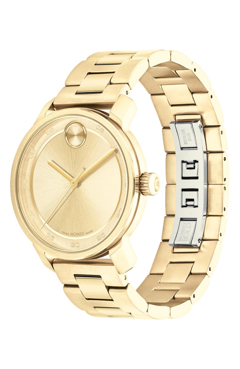 Movado Bold Access Bracelet Watch, 41mm, Alternate, color, 