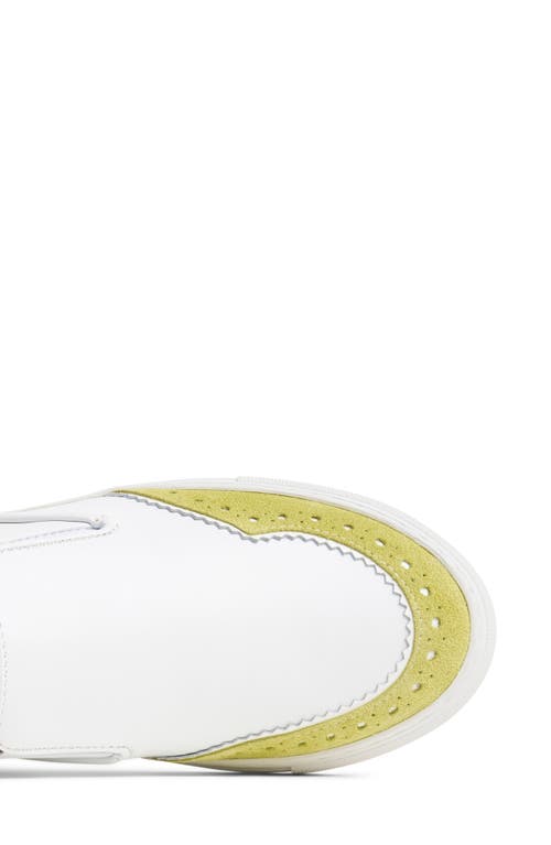 The Office Of Angela Scott The Harper Sneaker In White