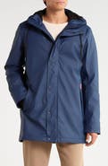 Hunter Sam Rubberized Longline Rain Coat