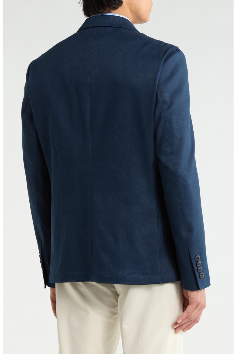 Two Button Blazer, Alternate, color, NAVY