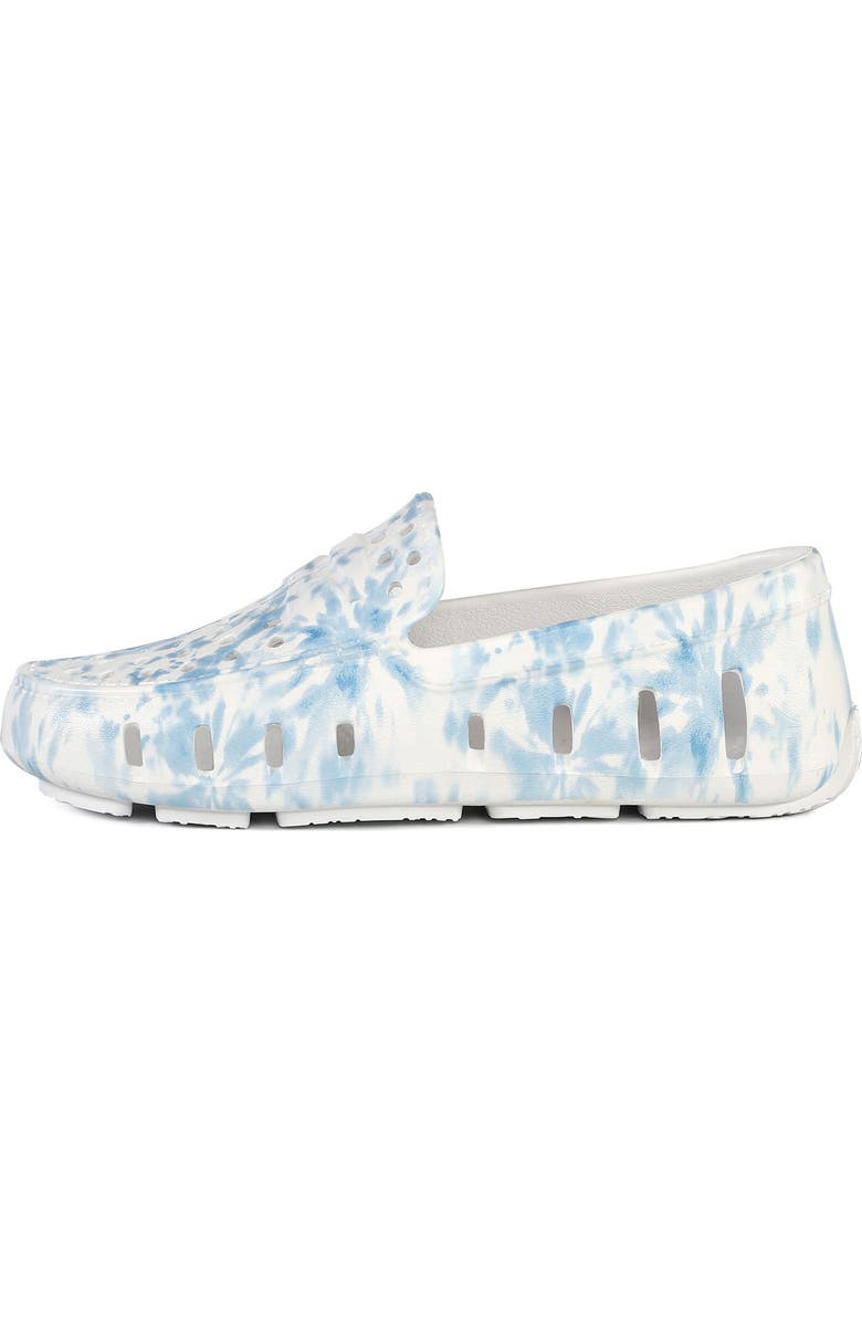 FLOAFERS Kids' Prodigy Water Shoe, Alternate, color, Blue Tie Dye/Bright White