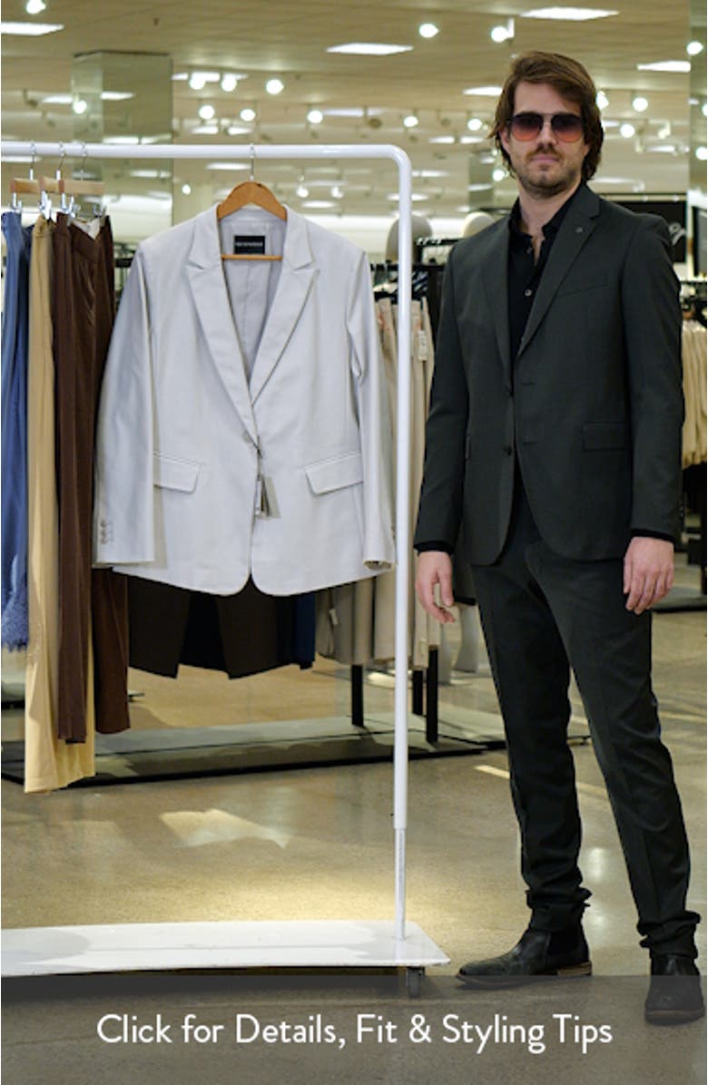 Cotton Blend Blazer, sales video thumbnail