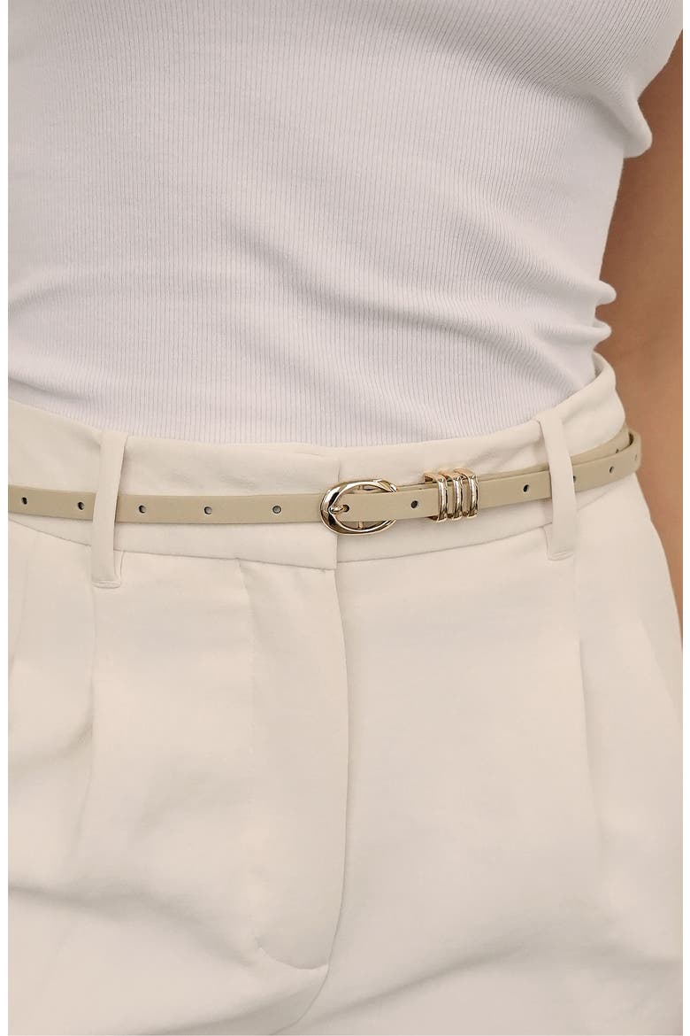 Triple Keeper Belt, Alternate, color, IVORY