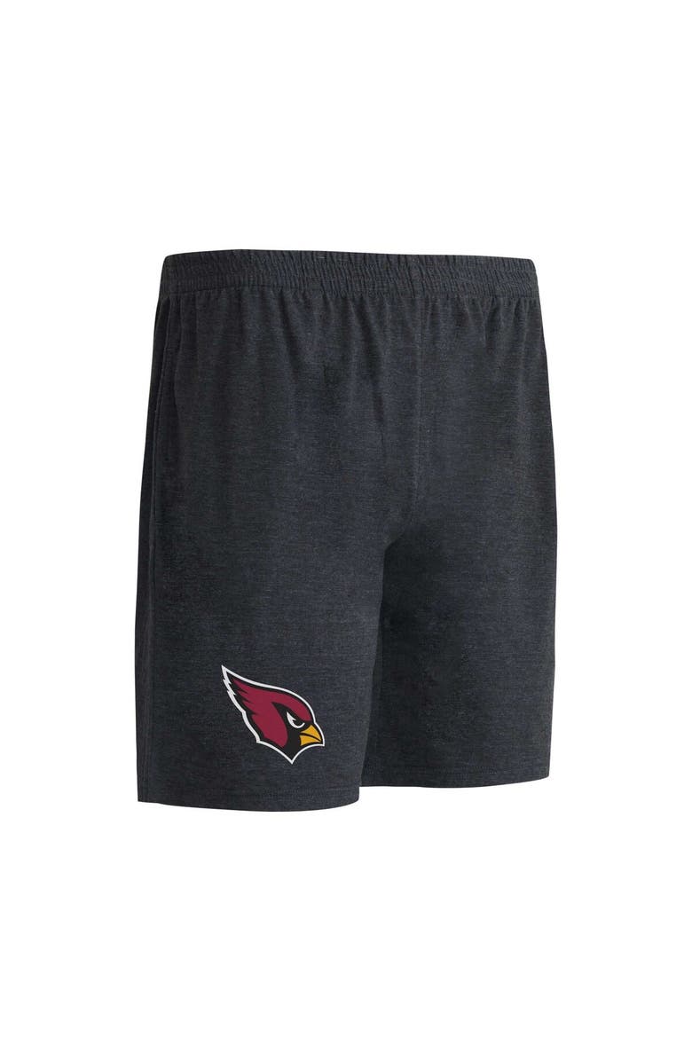 CONCEPTS SPORT Men's Concepts Sport Black/Cardinal Arizona Cardinals Meter T-Shirt & Shorts Sleep Set, Alternate, color, 
