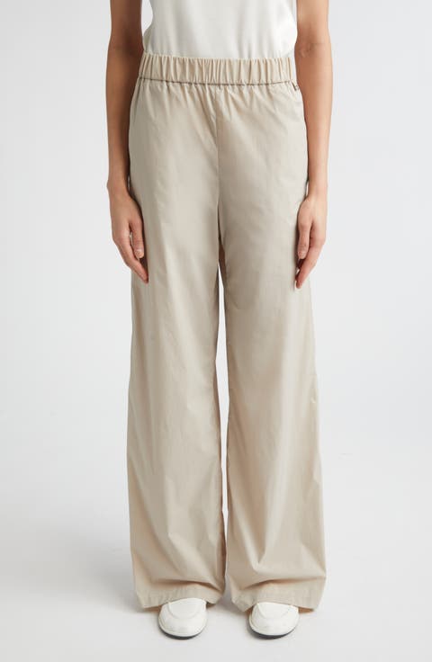 Stretch Modal Straight Leg Pants