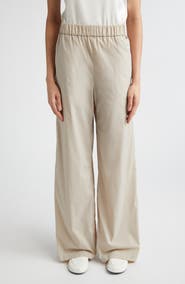 Herno Stretch Modal Straight Leg Pants