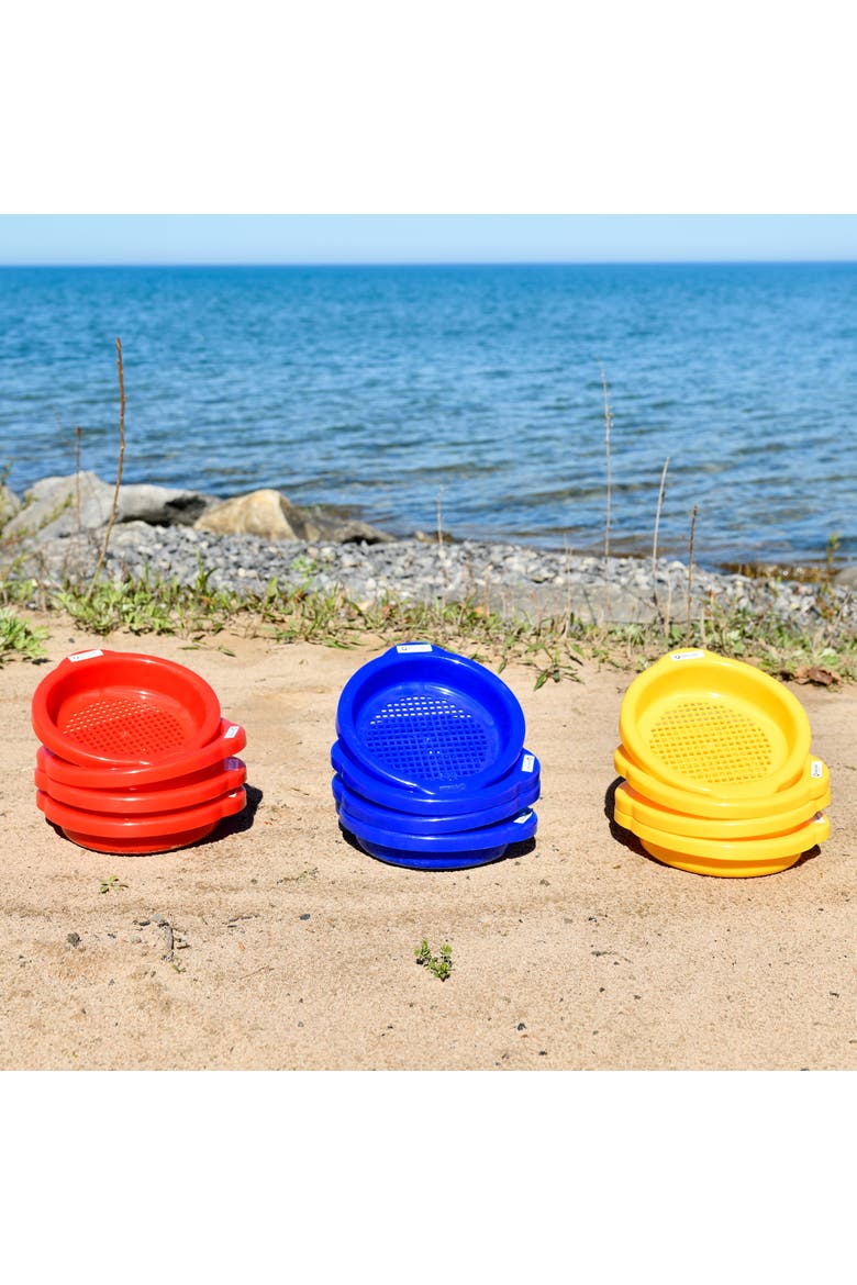 Small Sand Sieve 12 Pack, Alternate, color, Multi