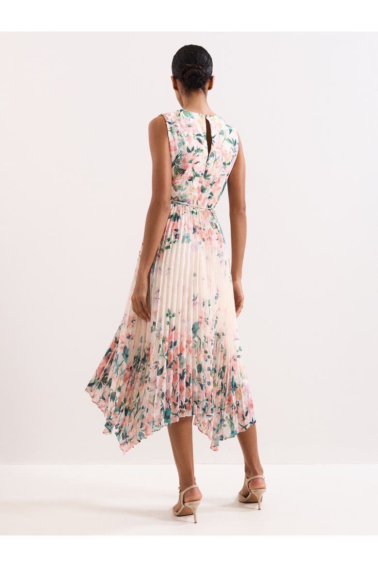 Georgiana Sleeveless Midi Dress, Alternate, color, Pale Pink