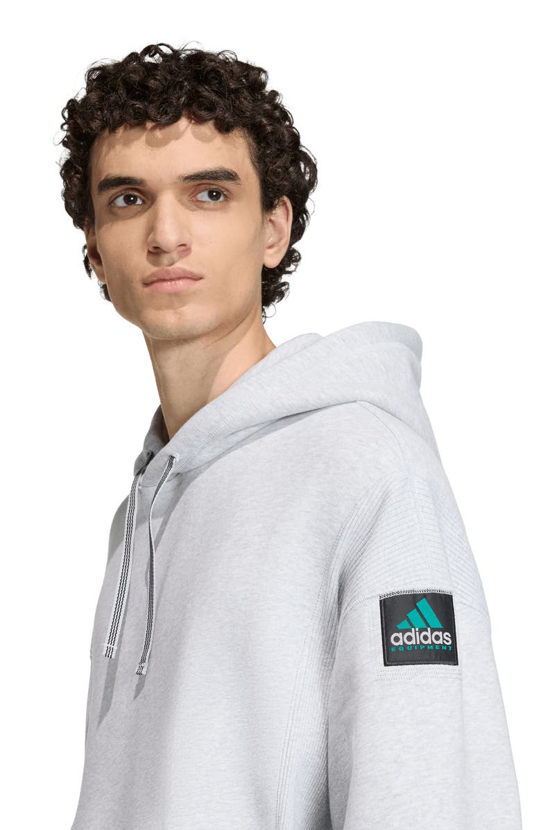 adidas EQT Hoodie, Alternate, color, Light Grey Heather