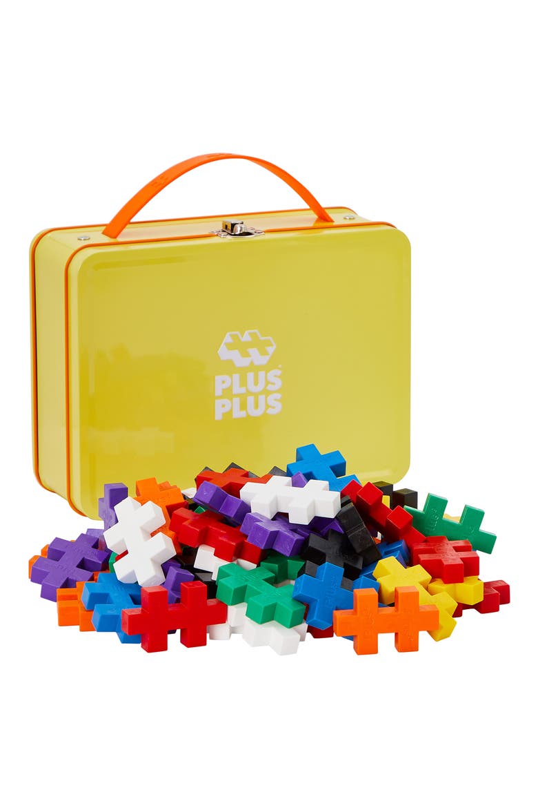 Big 70-Piece Building Set Metal Suitcase, Alternate, color, NO COLOR