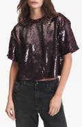 DELUC Logan Sequin Top
