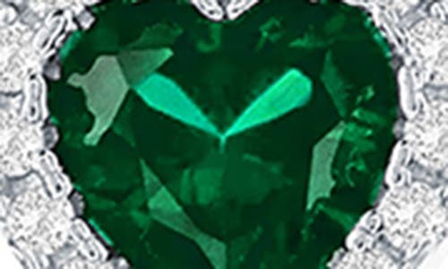 Simona Heart Cubic Zirconia Tennis Necklace