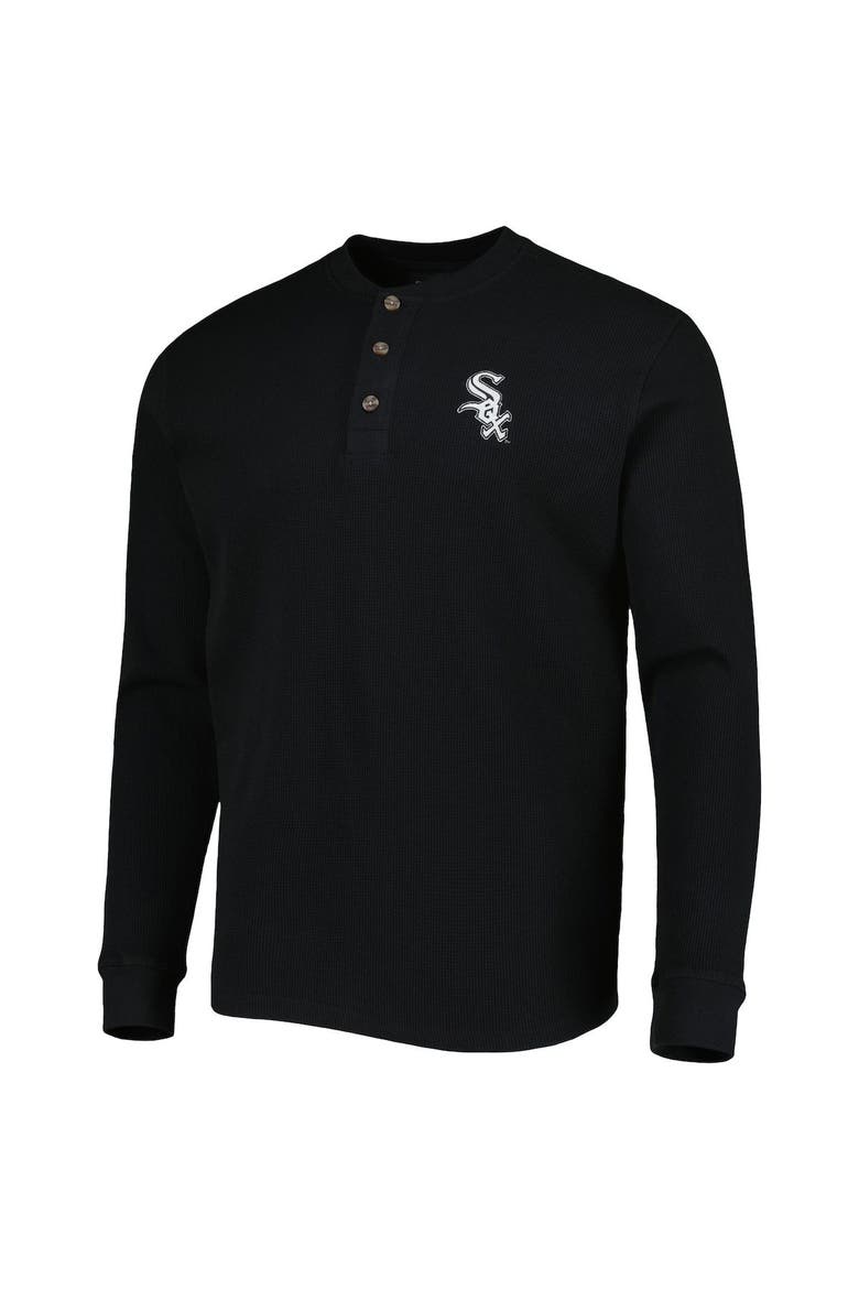 Men's Dunbrooke Chicago White Sox Black Maverick Long Sleeve T-Shirt, Alternate, color, Black