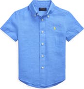 Polo Ralph Lauren Kids' Linen Button-Down Shirt