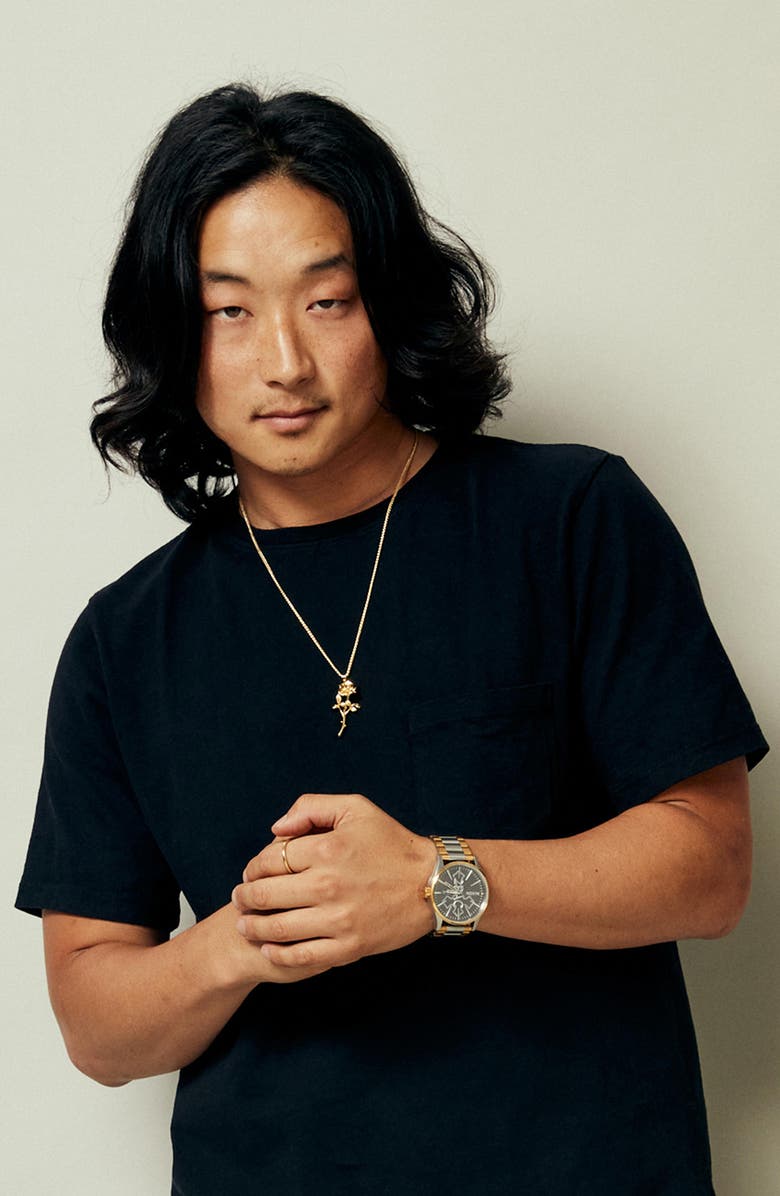 Nixon x 2PAC Sentry Bracelet Watch, 42mm, Alternate, color, 