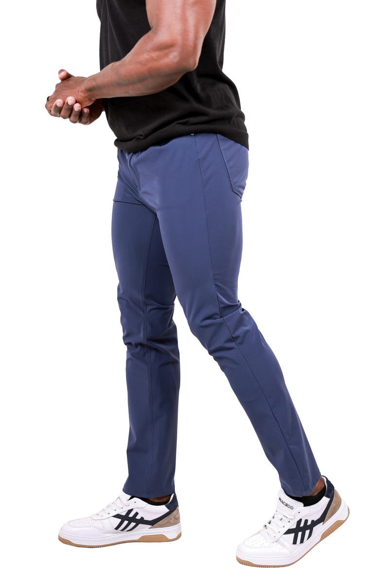 Marthyr Slim Fit Pants, Alternate, color, BLUE