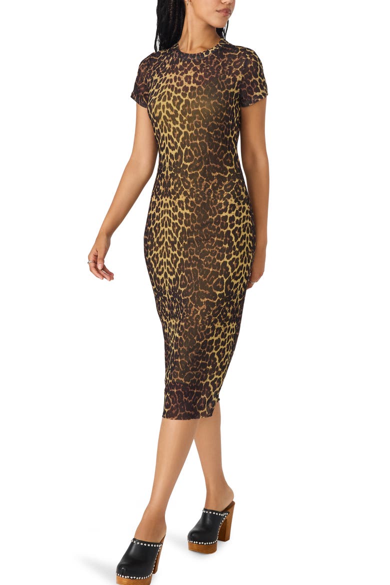 Hailee Print Dress, Main, color, HOT SPOTS PRINT
