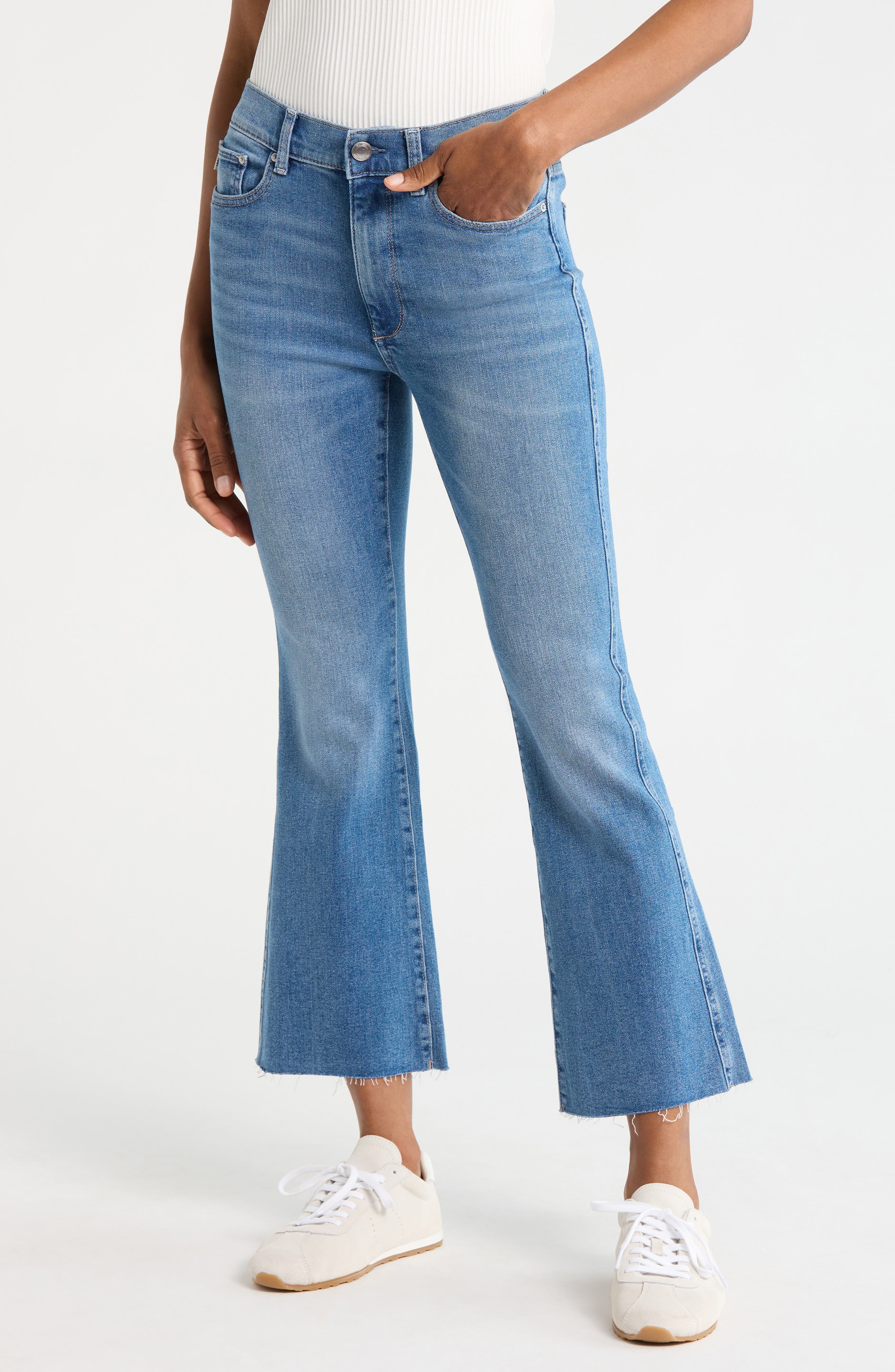 DL1961 Bridget Crop Straight Leg Jeans