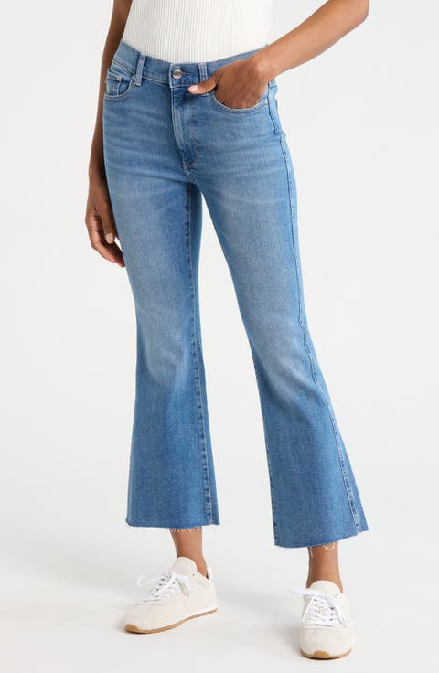 Bridget Crop Straight Leg Jeans (Mansfield)