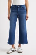 1822 Denim Better Butter High Waist Crop Wide Leg Jeans