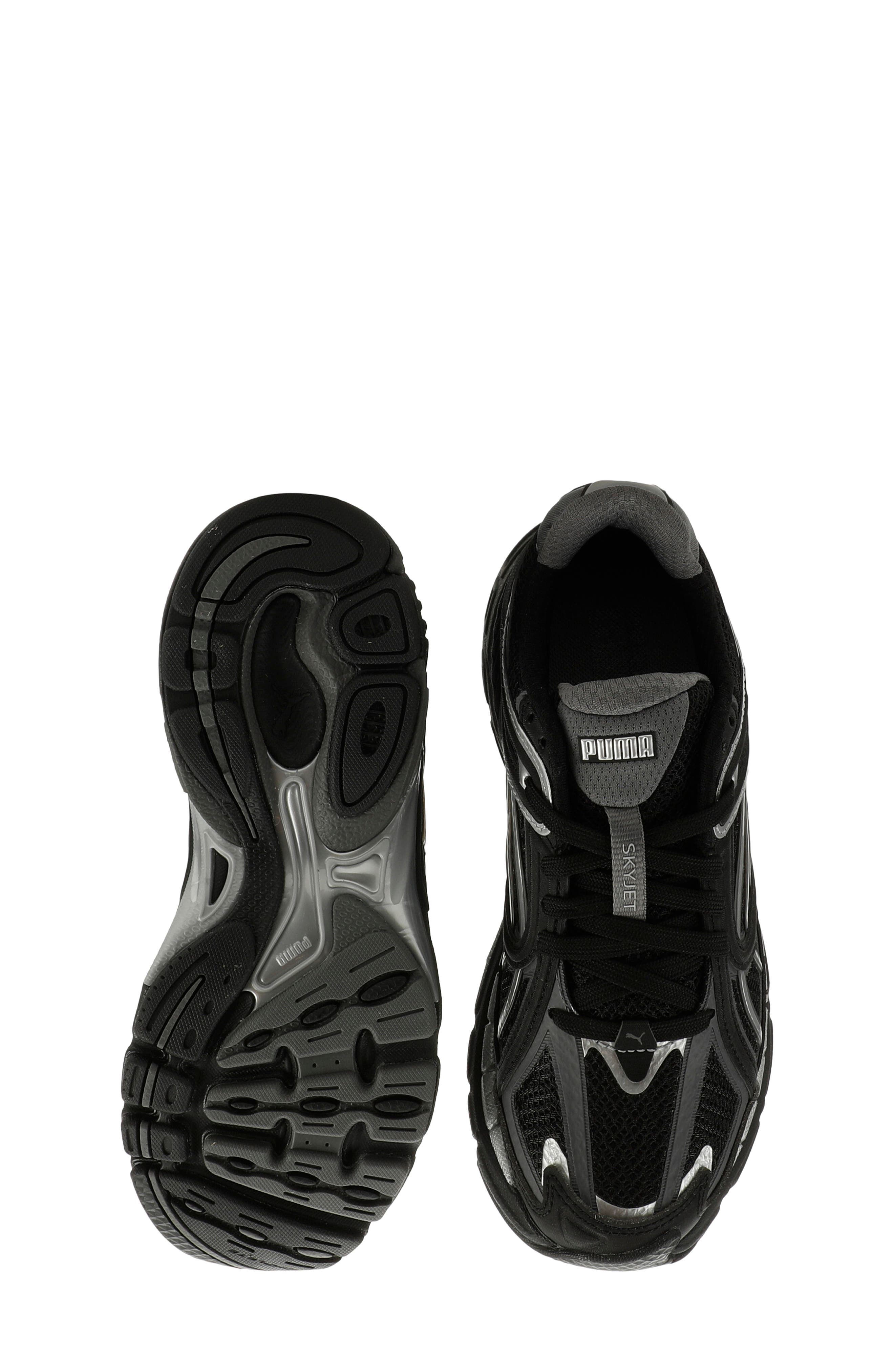 PUMA Kids' Skyjet Sneaker, Alternate, color, Puma Black/ Dark Gray/ Silver