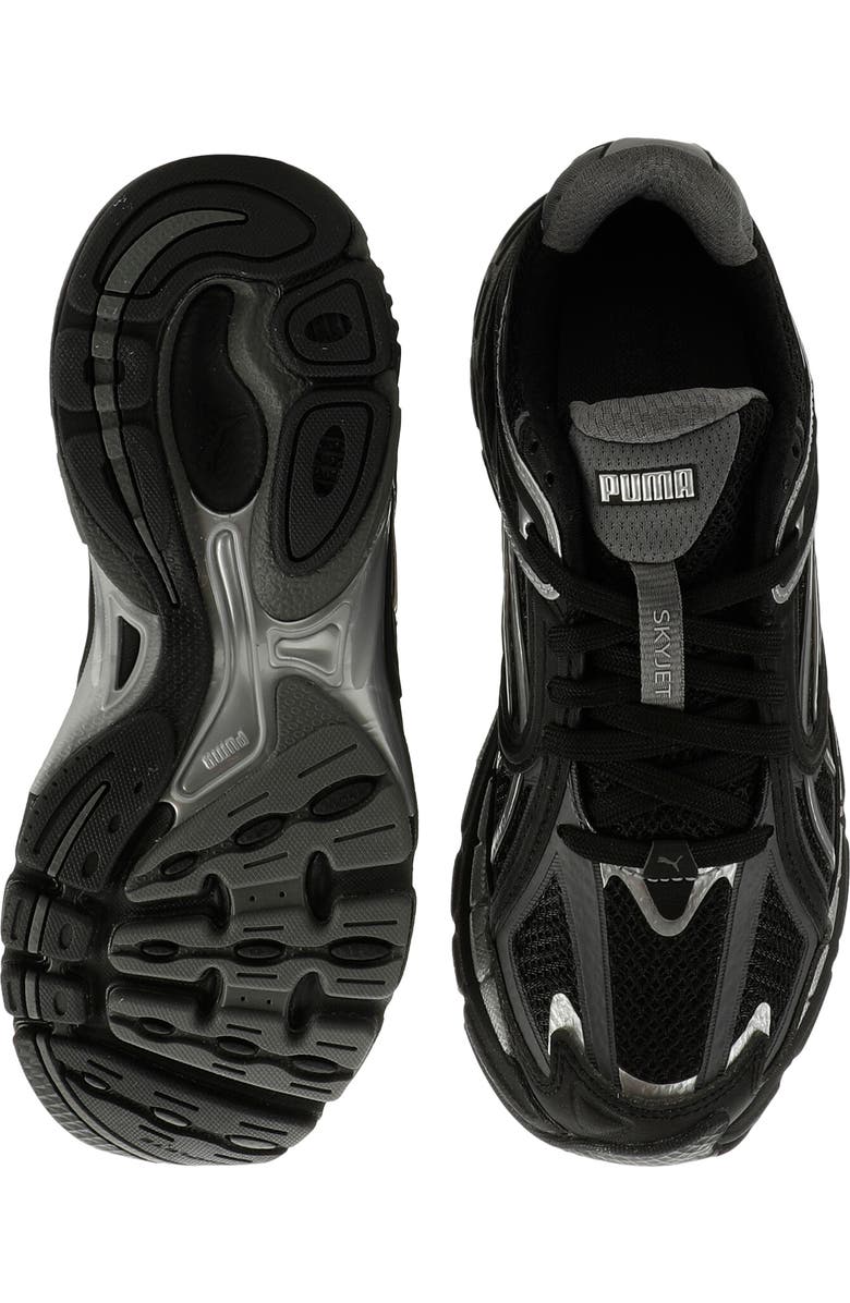 PUMA Kids' Skyjet Sneaker, Alternate, color, Puma Black/ Dark Gray/ Silver