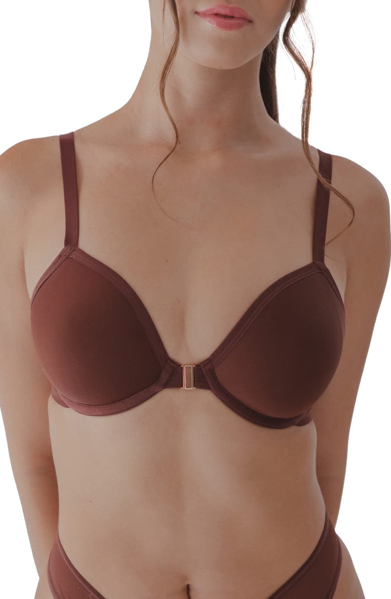 Wherewithal The AnyWhere Underwire Front Closure Convertible Bra, Main, color, Good Night
