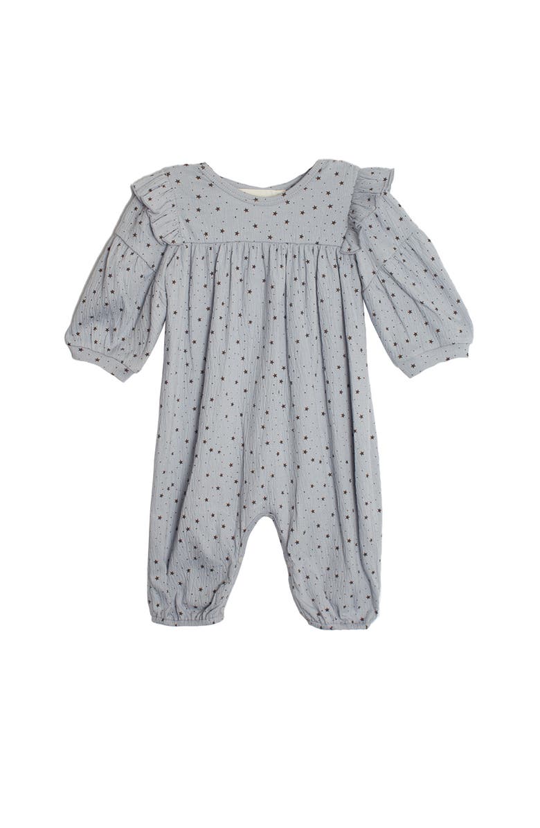 Mabel + Honey Twinkle Twinkle Romper, Main, color, Blue
