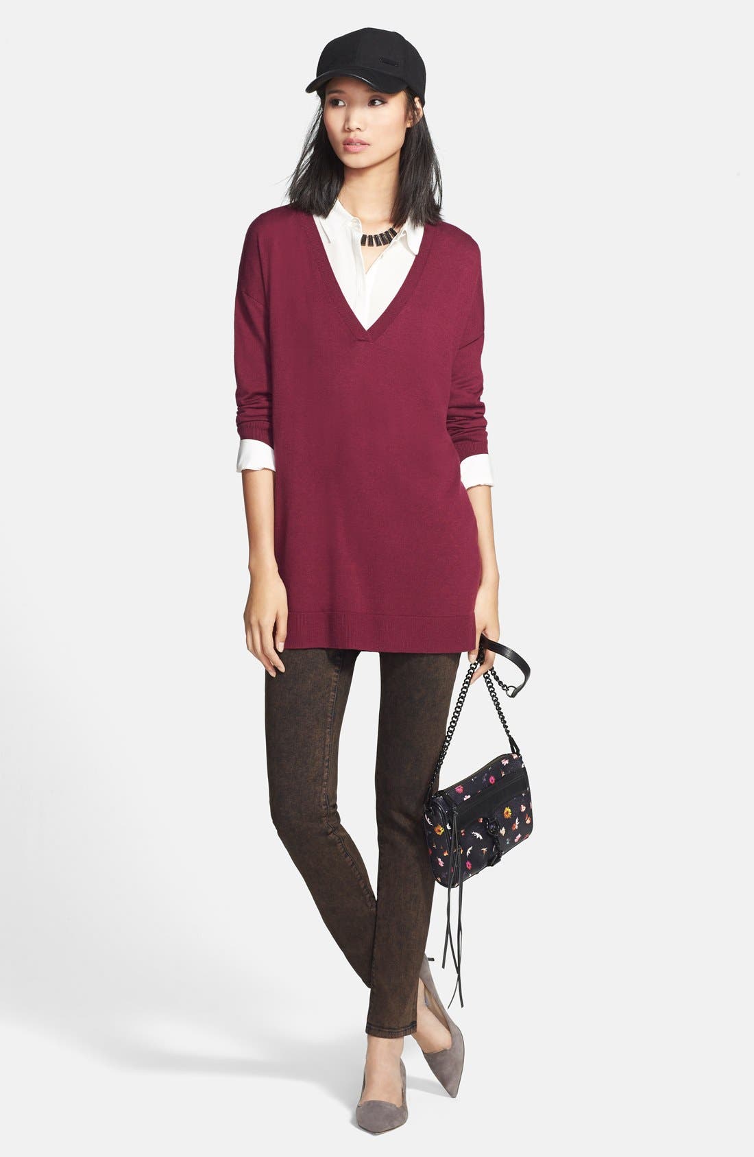 Rebecca Minkoff 'Mini MAC' Convertible Crossbody Bag, Alternate, color, 