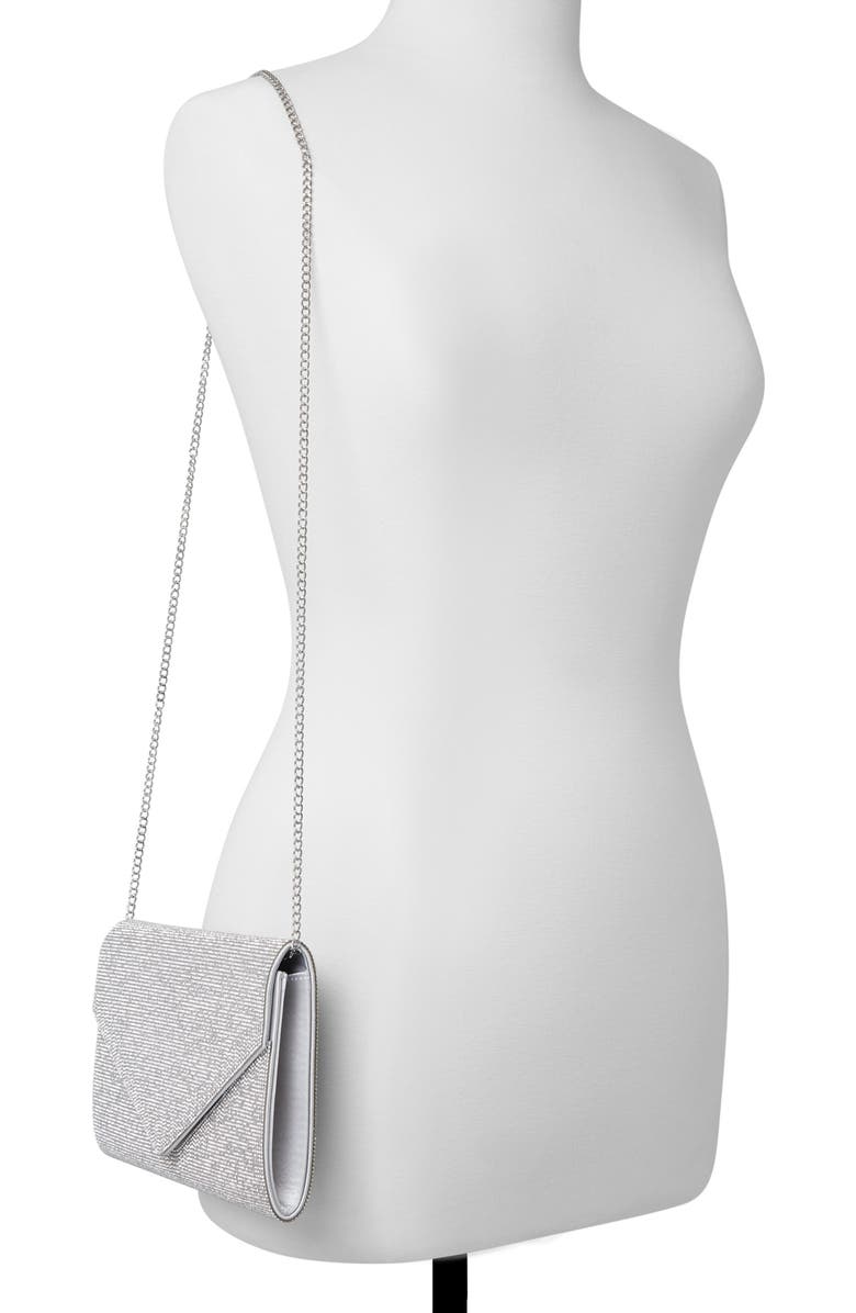ALDO Geaven Embellished Clutch, Alternate, color,