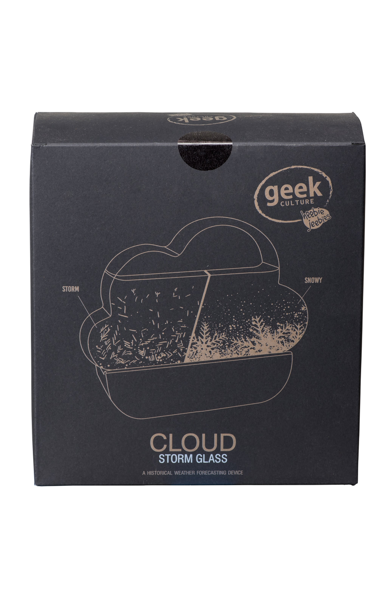 Heebie Jeebies Storm Glass, Alternate, color, Clear