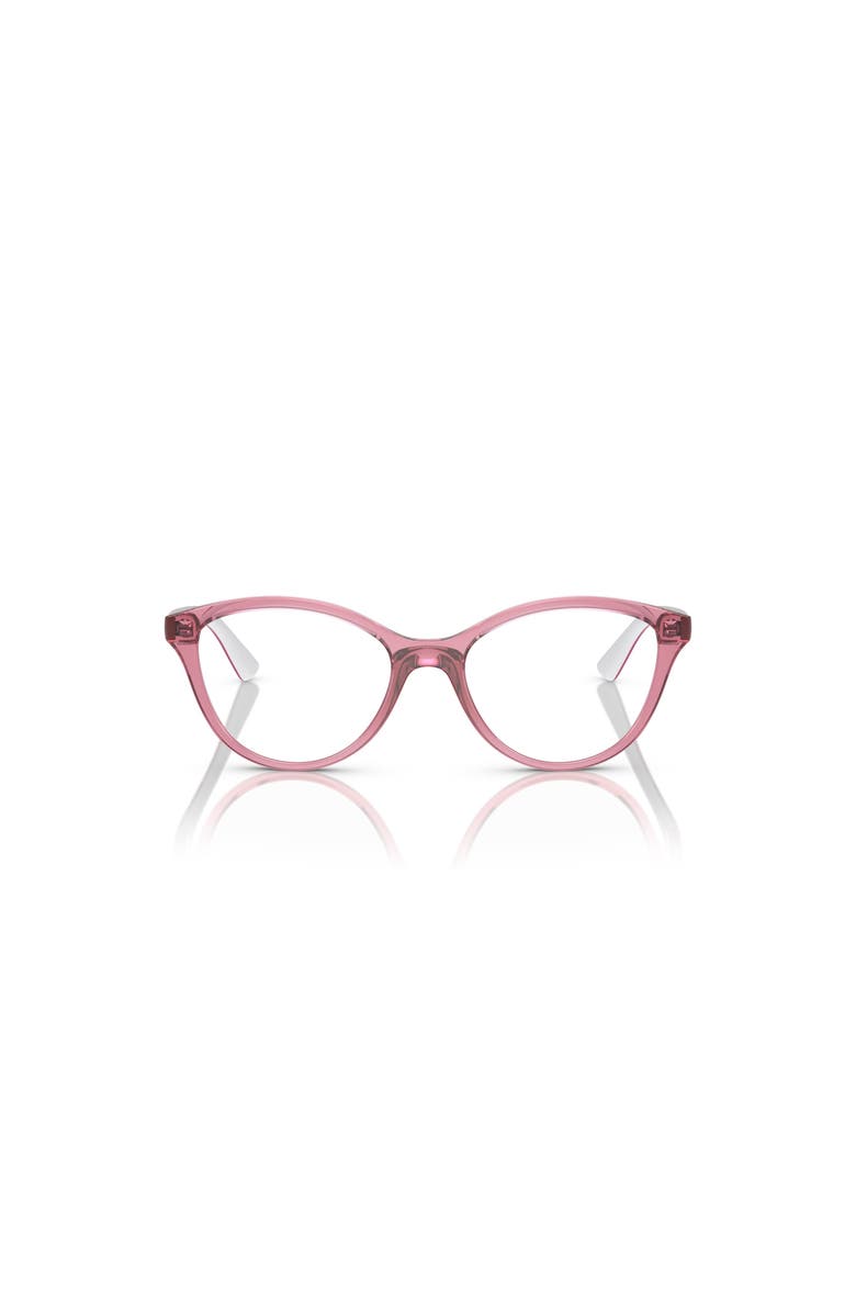 Vogue Eyewear 48mm Rectangle optical glasses, Alternate, color, Violet