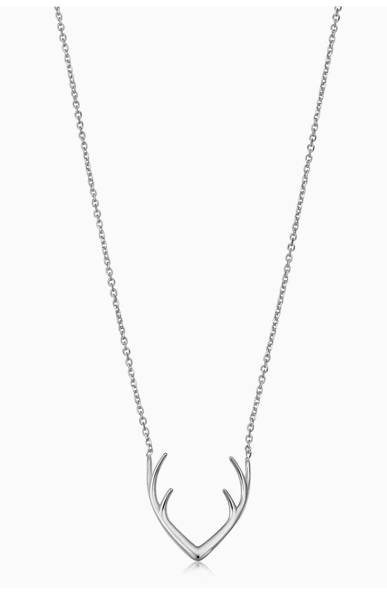 Oradina 14K Gold Central Park Necklace, Main, color, White Gold