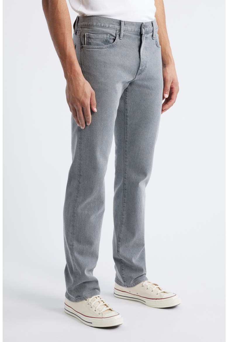 The Hammer Straight Leg 10.5-Ounce Stretch Selvedge Jeans, Alternate, color, GRANITE