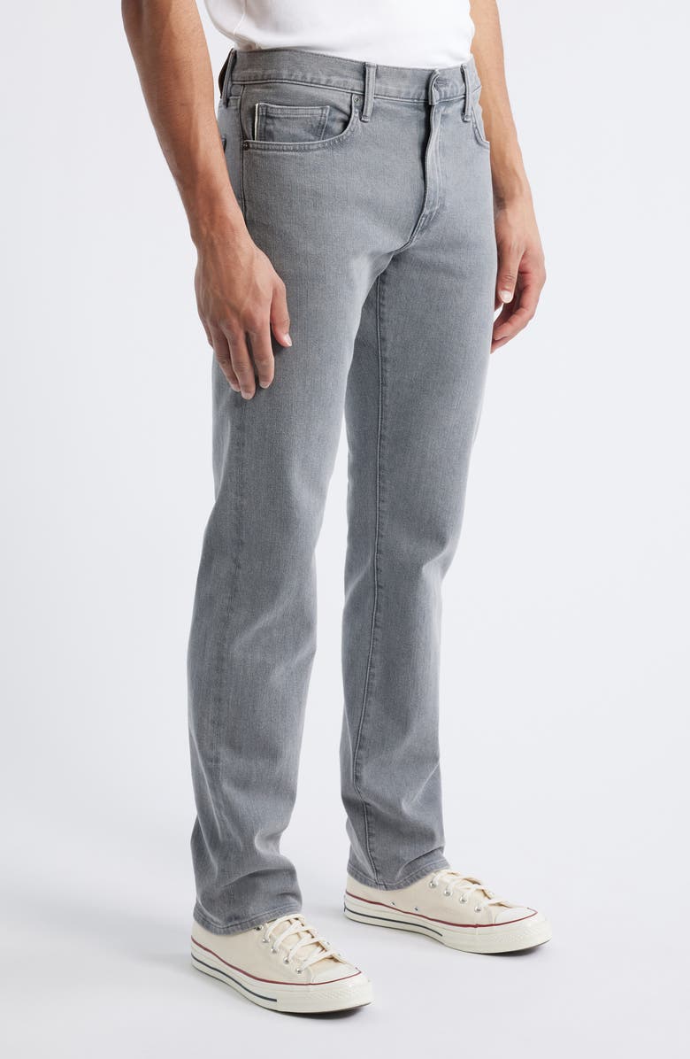 HIROSHI KATO The Hammer Straight Leg 10.5-Ounce Stretch Selvedge Jeans, Alternate, color, Granite