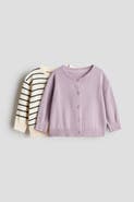 H&M 2-pack Cotton Cardigans