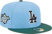 New Era Men's New Era  Sky Blue/Cilantro Los Angeles Dodgers 1988 World Series 59FIFTY Fitted Hat