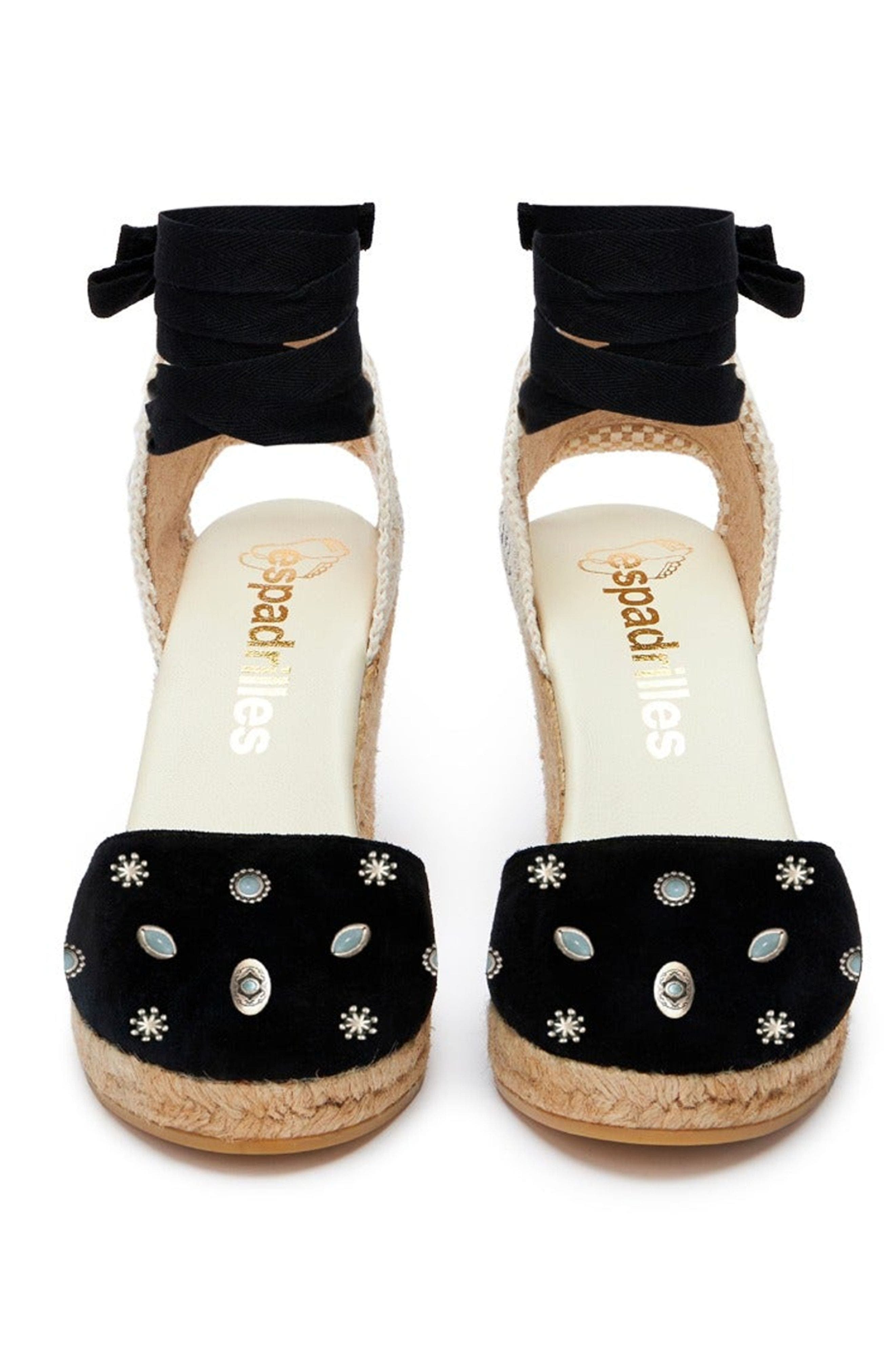 Wedge Espadrilles, Main, color, BLACK