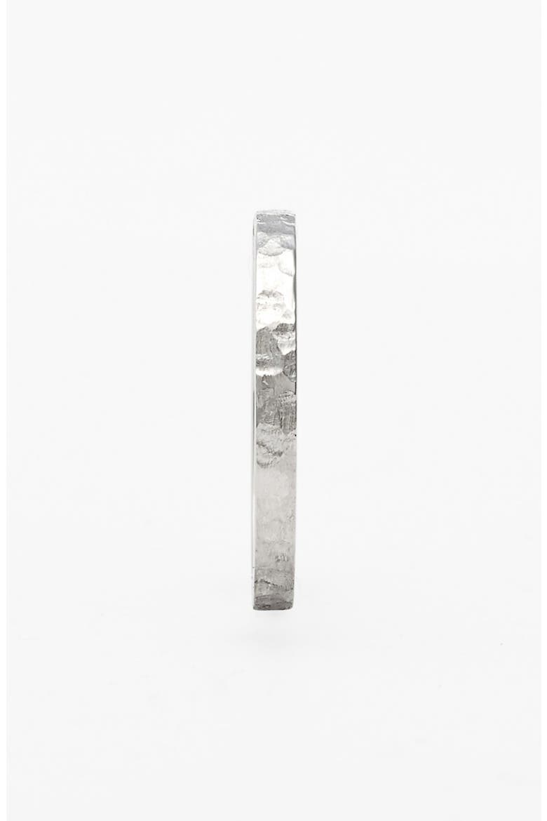 Hammered 14k Gold Midi Ring   (Nordstrom Exclusive), Alternate, color, WHITE GOLD