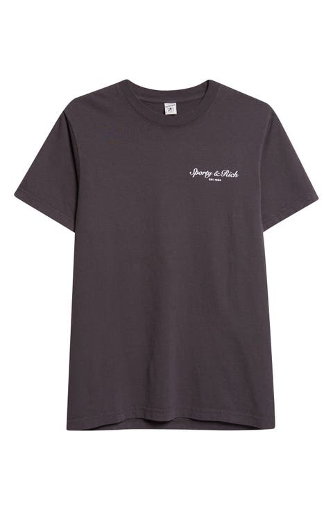 Stallion Oversize Cotton Graphic T-Shirt