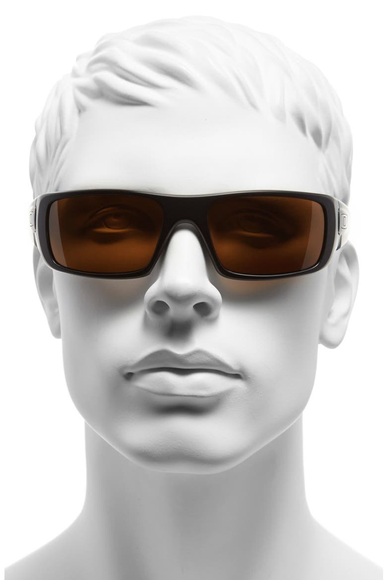 'Crankshaft' 60mm Sunglasses, Alternate, color, BLACK