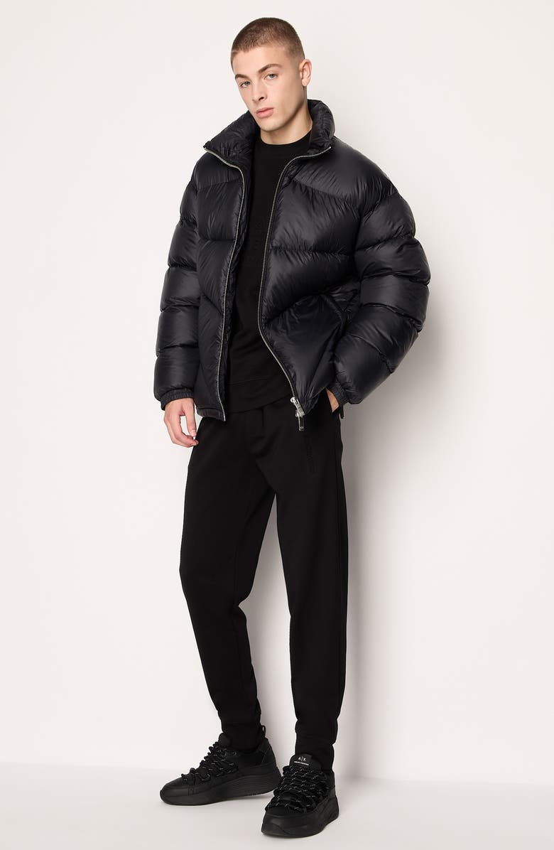 Armani Exchange Embossed Logo Interlock Sweatshirt, Alternate, color, 