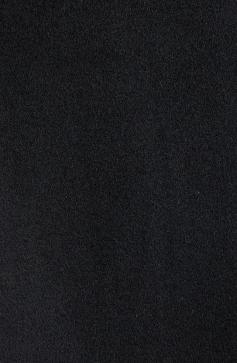 Rails Tomoko Frige Trim Wool Blend Jacket, Alternate, color, Black