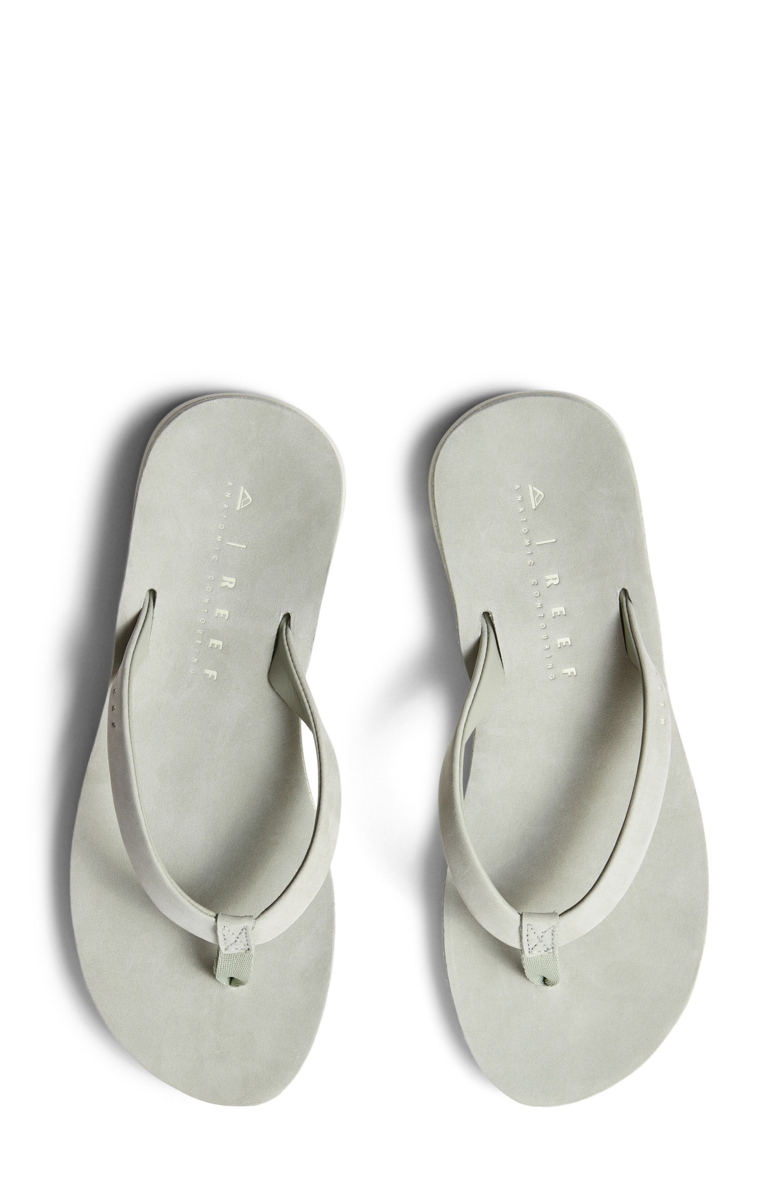 Reef Ojai Classic Slim Flip Flop, Alternate, color, Sage