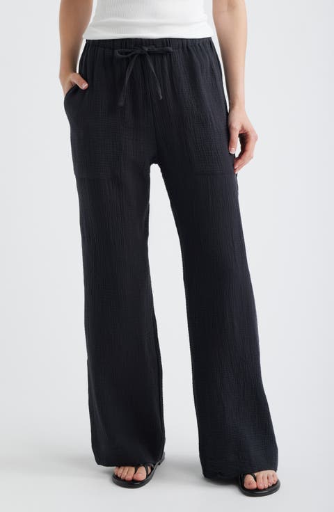 Dune Organic Cotton Wide Leg Pants