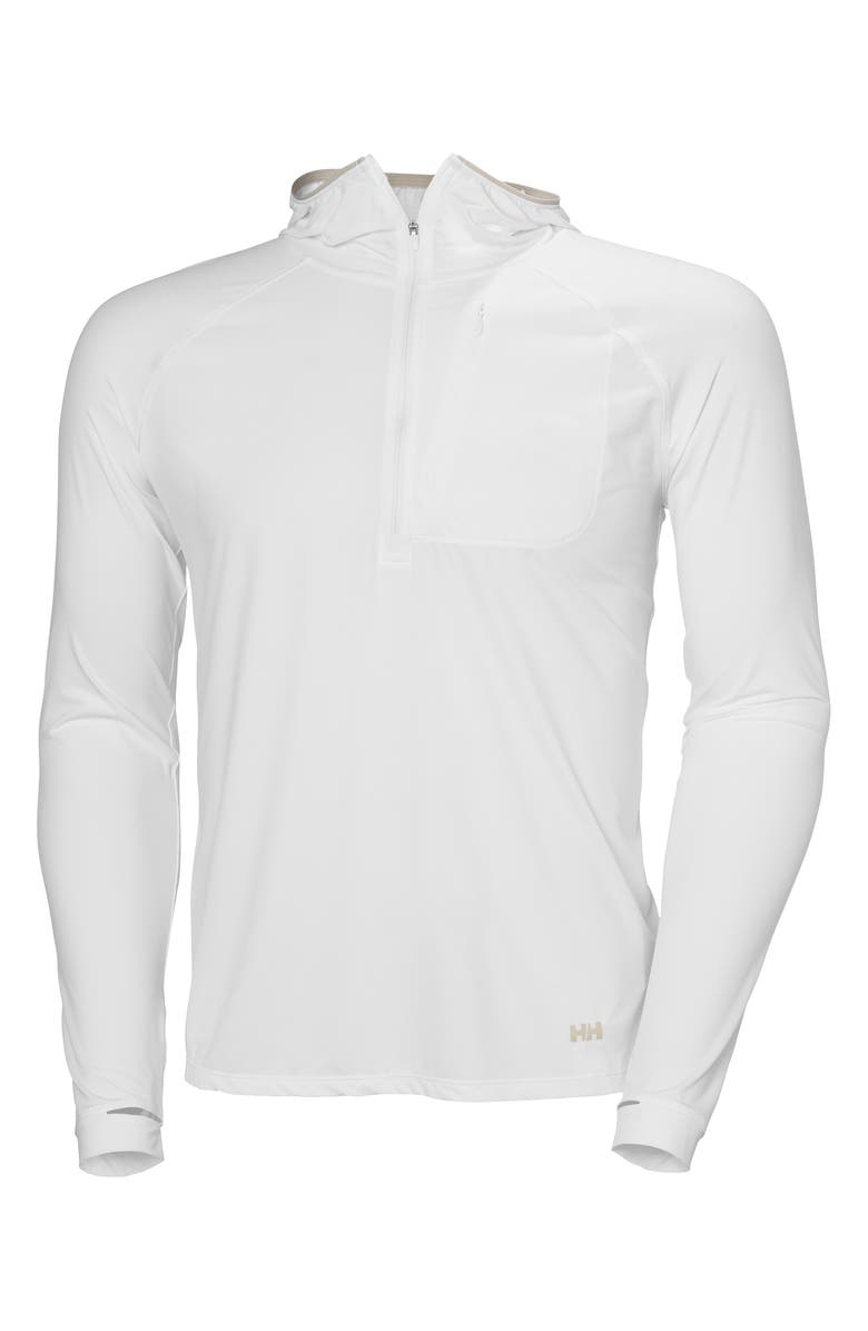 Helly Hansen Shine Solen Performance Half Zip Hoodie, Alternate, color, 