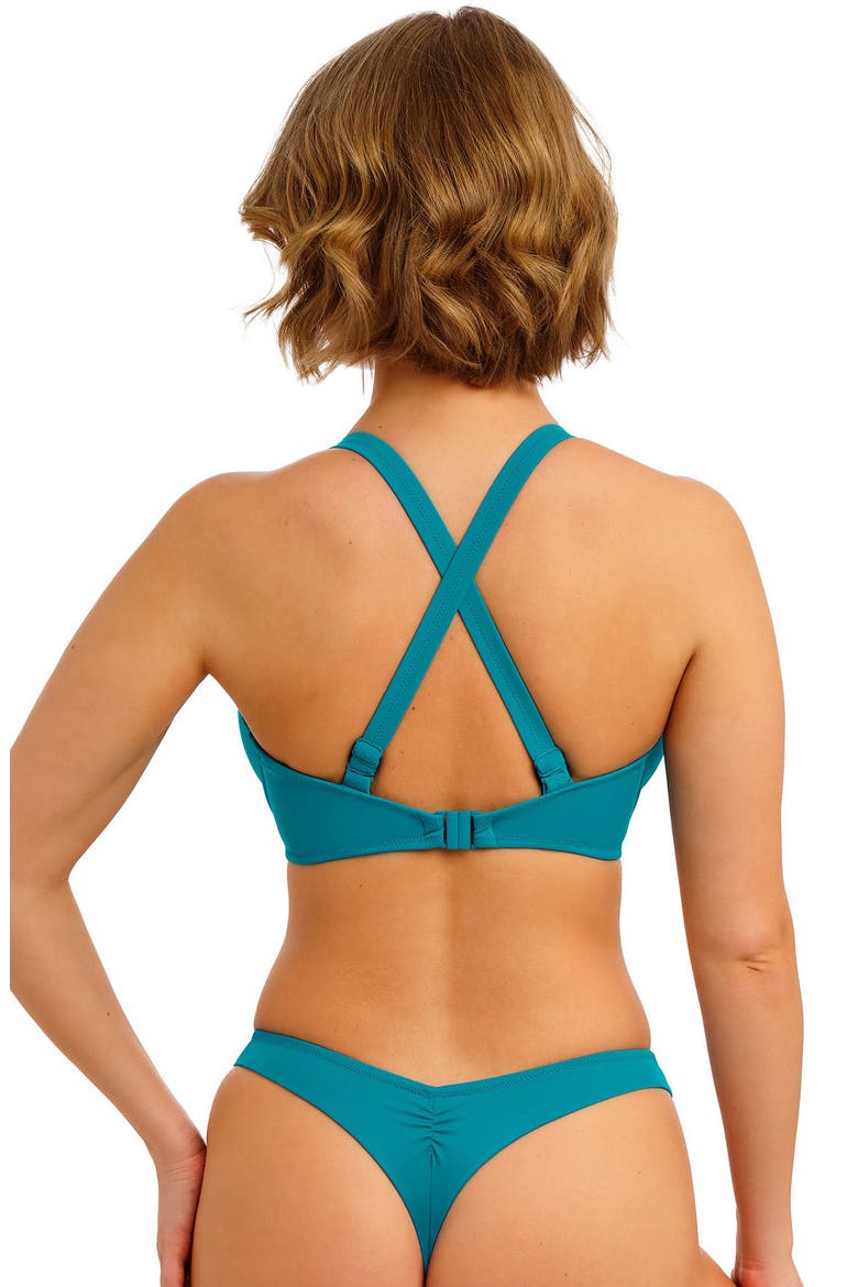 Jewel Cover Underwire Bikini Top, Alternate, color, PLAIN MOONSTONE
