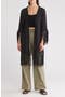 Long Fringe Knit Ruana