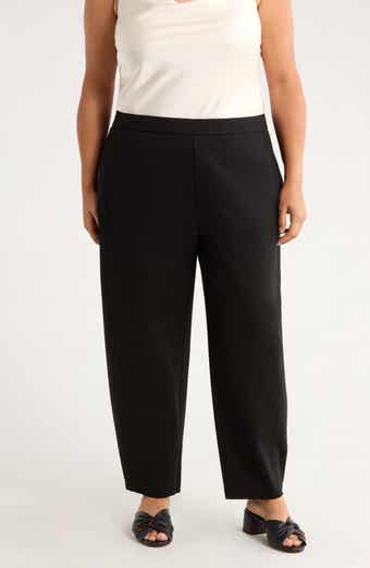 Lantern Double Knit Ankle Pants