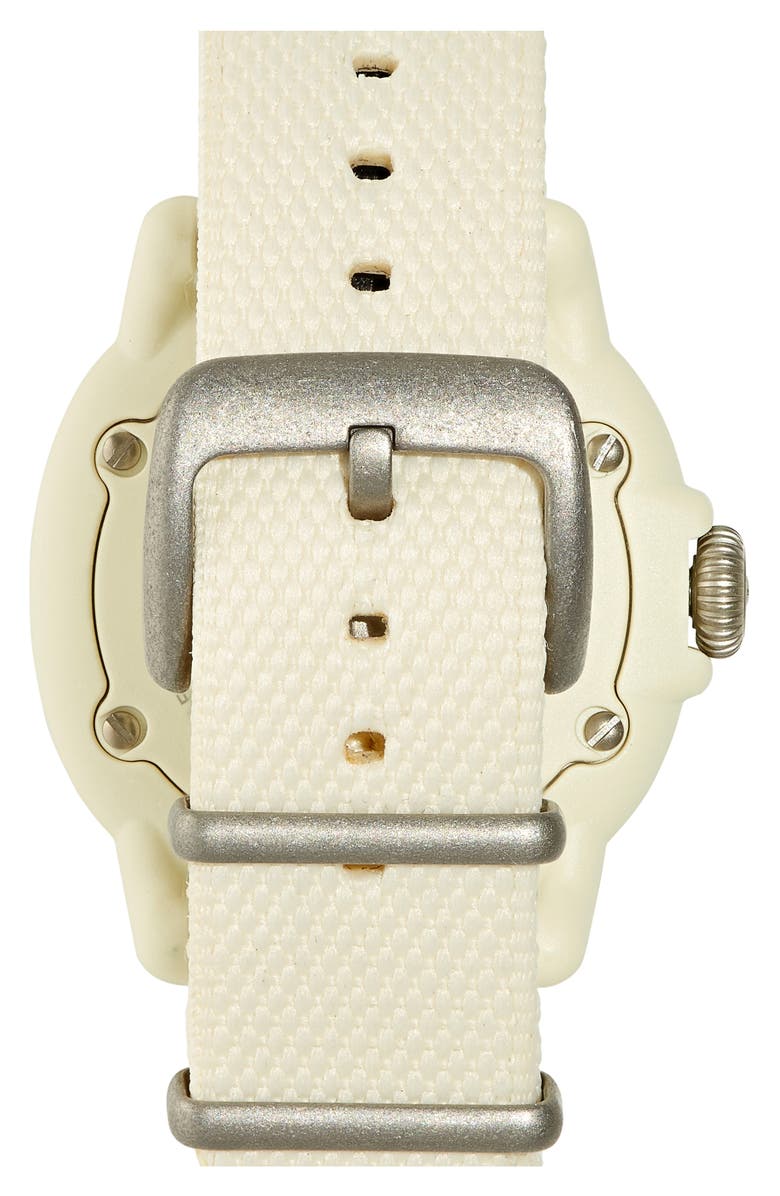 Shinola Sea Creatures Woven Strap Watch, 40mm, Alternate, color, 